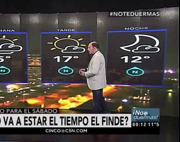 Comienza un fin de semana fresco en la Ciudad y el Conurbano bonaerense