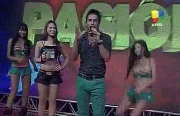 La narcomodelo se desmayó en vivo en un programa de tevé