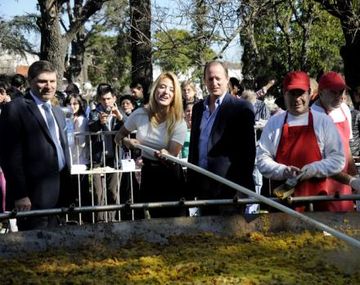 Martín Insaurralde participó de los festejos por el 149° aniversario de Lincoln
