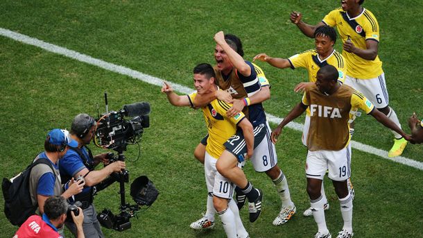Colombia venció a Costa de Marfil y se metió en los octavos de final