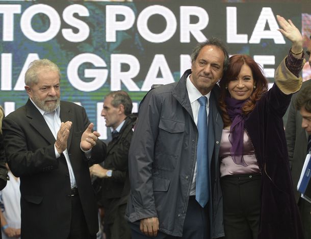 Cristina Kirchner compartió un acto con Lula Da Silva