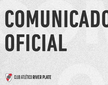 Qué dijo River de los incidentes en el Monumental