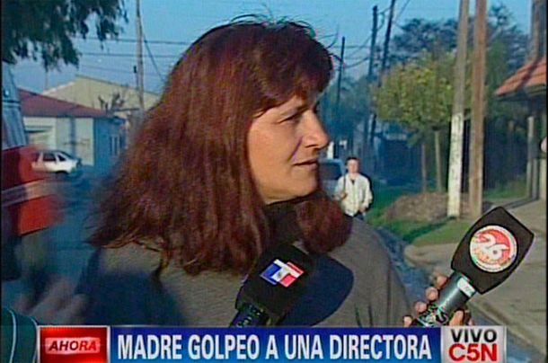 Habló la madre agresora: Al nene me lo tiraron todo inyectado