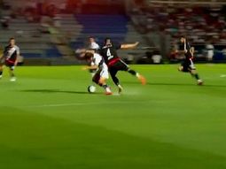 El penal sobre Facundo Oreja El penal sobre Facundo Oreja