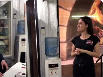 Mauricio Macri visitó una pizzería y alertó que habrá recesión