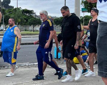 Así llegó La 12 al Maracaná