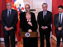 Bachelet declaró zona de catástrofe a las regiones afectadas por el terremoto