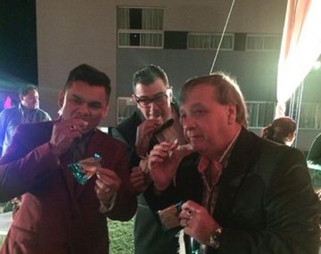 El Chino Marcos Maidana se casó y revivió una foto histórica