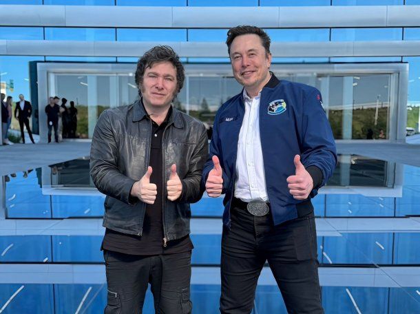 Javier Milei tuvo su ansiada reunión con Elon Musk: las fotos del momento