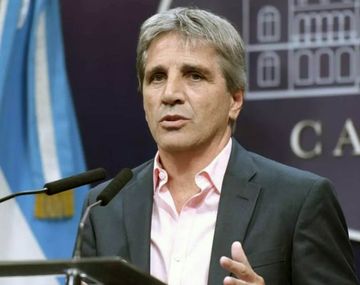 Ministro Luis Caputo.