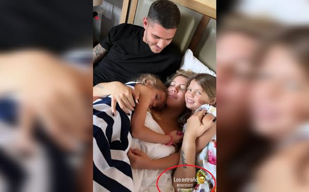 ¿Reconciliados? El tierno posteo de Wanda Nara para Icardi
