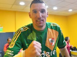 Desafiante gesto de Armani a los hinchas de Boca tras el triunfo en el Superclásico