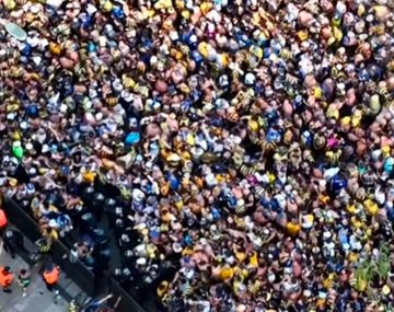 Incidentes en la previa de la final: la policía reprimió a los hinchas de Central