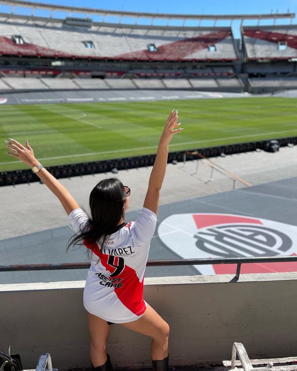 La reacción de Luciana Milessi al gol de Julián Álvarez