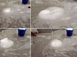 Una extraña espuma se formó en un hospital de Tucumán&nbsp;
