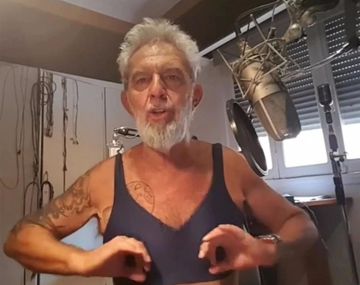 Lalo Mir emprendió una cruzada contra el miedo al pezón de las redes