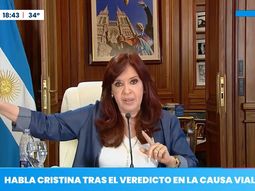Cristina Kirchner habló, tras el veredicto en la Causa Vialidad.
