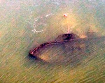 Por la bajante del río