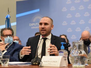 El ministro de Economía, Martín Guzmán