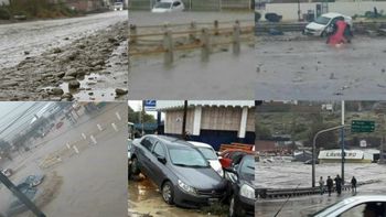 El temporal arrasó Comodoro El temporal arrasó Comodoro