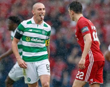 El capitán del Celtic recibió dos patadas