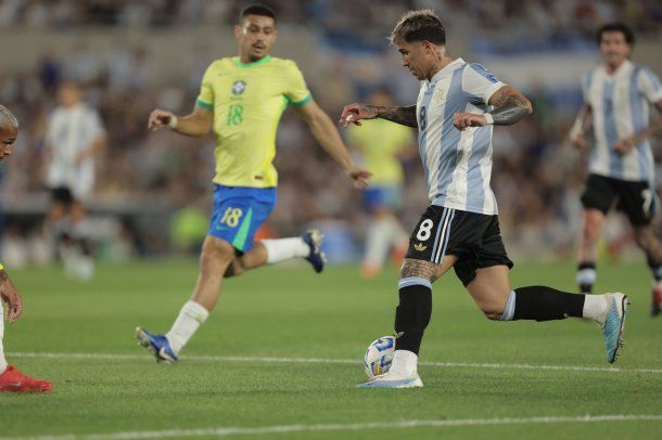 Así vivió Lionel Messi la goleada de la Selección Argentina a Brasil