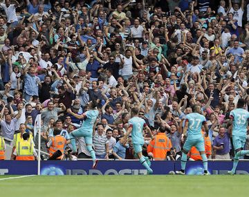 Mirá el primer gol argentino en el arranque de la Premier League