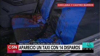 misterio en boedo: atacaron a un taxi a balazos y mataron a dos personas misterio en boedo: atacaron a un taxi a balazos y mataron a dos personas