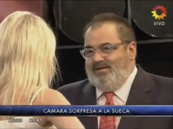 Lanata le hizo una jodita para ShowMatch a la sueca