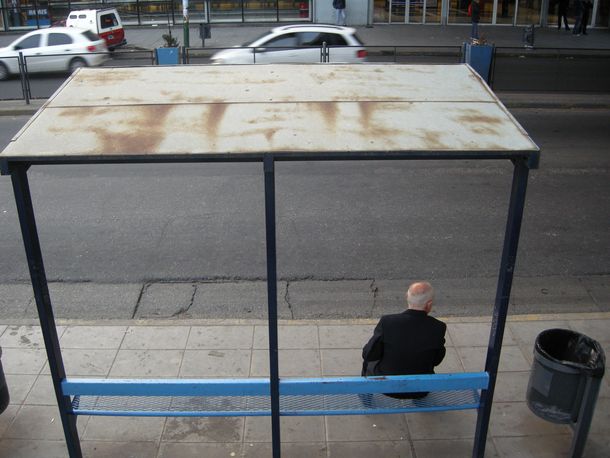 El paro se sintió principalmente por la falta de transporte y los cortes