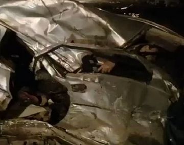 Cuatro muertos por el choque de un auto y un camión en Pilar