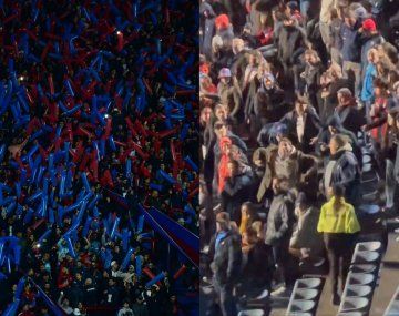 Otra vez: filmaron a un hincha de San Lorenzo haciendo gestos racistas