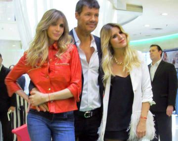 Guillermina y Marcelo visitaron el nuevo local de Micaela Tinelli