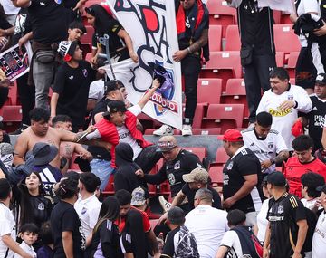 Violencia en el fútbol de Chile: enfrentamiento entre facciones de la barra de Colo Colo