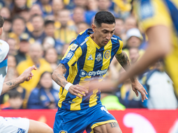 Con un penal convertido por Di María, Central igualó 1-1 con Godoy Cruz