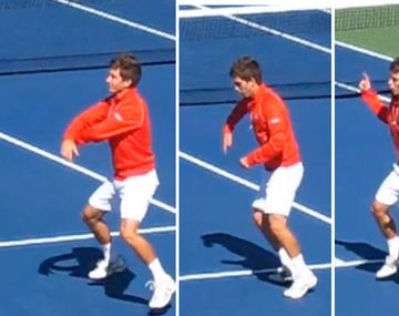 El pasito del caballo llegó al mundo del tenis y causa furor