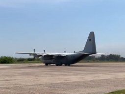 Así despegó el Hércules hacia a Israel para repatriar a más de 700 argentinos