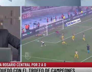 Insólito error del periodista de LN+ al hablar del partido entre River y Central