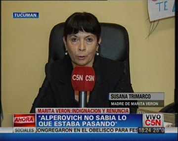 Trimarco repudió los destrozos en la Casa de Tucumán