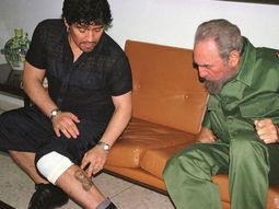 Maradona falleció el mismo día que su amado Fidel Castro