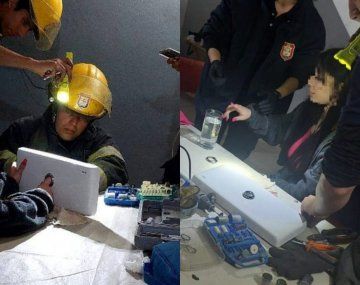 Se le quedó atorado el dedo en el inodoro: tuvo que ser rescatada por los bomberos