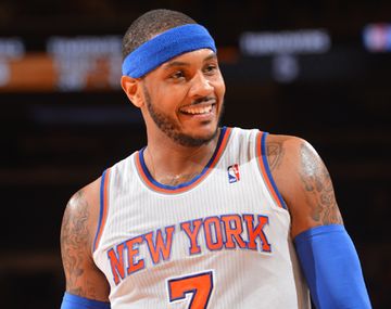 NBA: la gran noche de Carmelo Anthony en Nueva York tras romper algunos récords