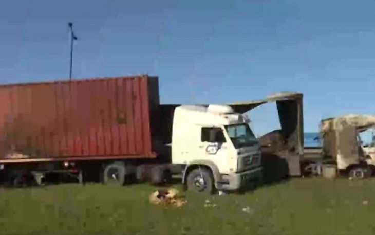 Luego de 10 horas, reabrieron al tránsito la Panamericana tras el choque en el que explotó un camión con combustible