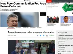 Las tapas de los medios económicos de Estados Unidos y Gran Bretaña