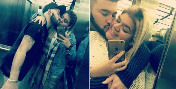 Morena Rial y su novio