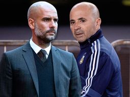 reunion cumbre en manchester: sampaoli se junto con guardiola durante mas de una hora reunion cumbre en manchester: sampaoli se junto con guardiola durante mas de una hora