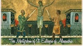 Santa Eutropia de Alejandría es celebrada cada 30 de octubre. Santa Eutropia de Alejandría es celebrada cada 30 de octubre.