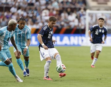 La Selección Argentina cumplió y le ganó 2 a 0 a Honduras en Texas: debutaron tres juveniles
