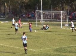 El insólito penal que se cobró en la Liga Rafaelina