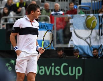 Argentina está en semifinales de la Davis
